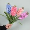Искусственный гиацинт Фиолетовый цветок Домашний сад Свадебное украшение искусственные цветы