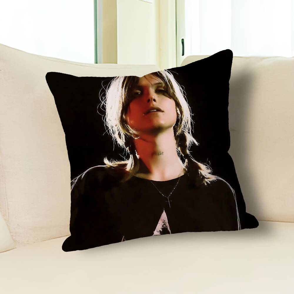 E-Ethel Singer C-Cain Pillow Cases for Bedroom Living Room Sofa Home Decor Polyester Cushion Cover with Zipper