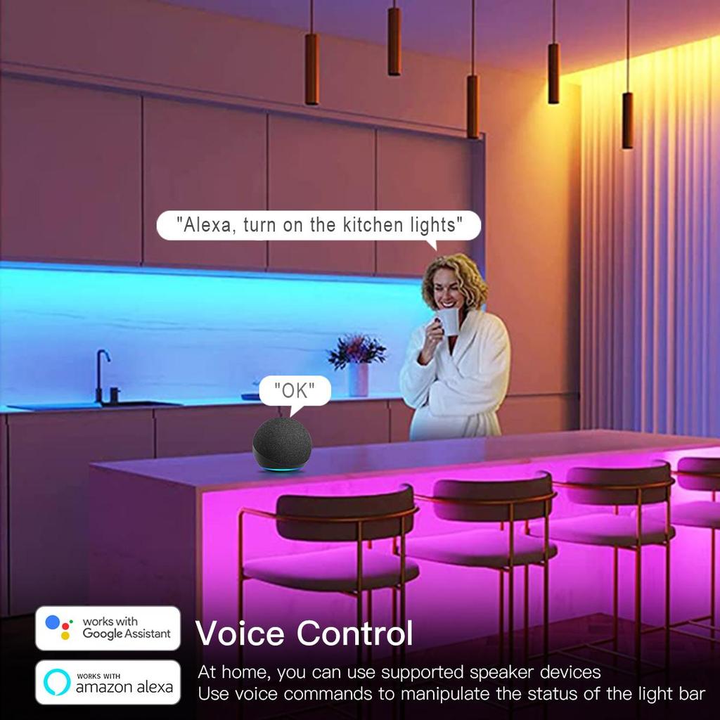 Умный светодиодный RGB-контроллер Tuya WiFi 5 в 1, 12 В-24 В постоянного тока, голосовое управление RGBCCT RGBW CCT, одноцветная светодиодная лента Alexa Google Home