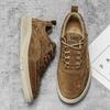 Мужская обувь из натуральной кожи в британском стиле, трендовая удобная повседневная обувь, уличные мужские кроссовки, мокасины, мужская обувь на плоской подошве