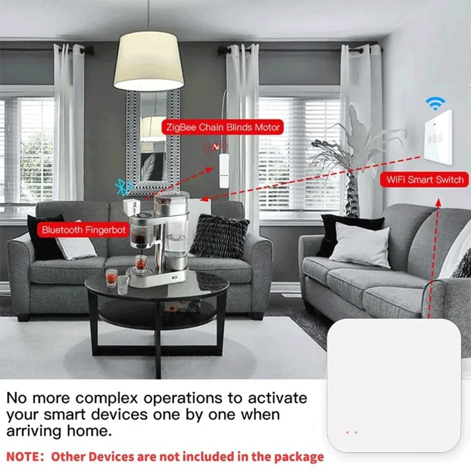 ZG-806 Zigbee Tuya Умный проводной шлюз Zigbee 3.0 Концентратор Smart Life APP Автоматизация Голосовое дистанционное управление Интеллектуальный многофункциональный шлюз Центральный концентратор