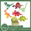 Jurassic Dinosaur Model Toy - Cartoon Dinosaur Simulation Educational Toy for Kids