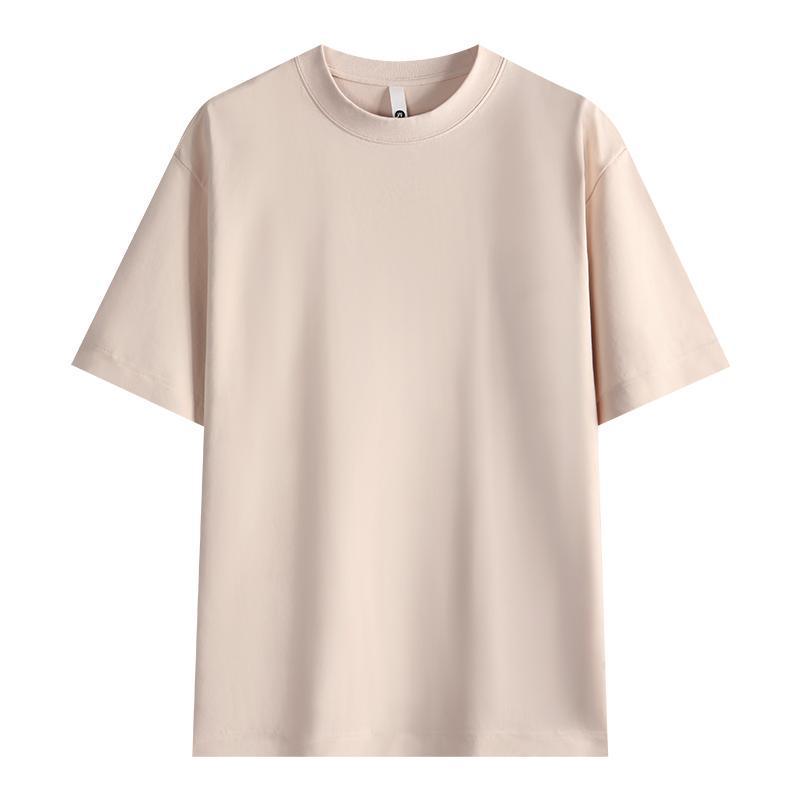 Новая мужская футболка Sorona Cool Antibacterial Quick-Dry UV Protection Single Color с коротким рукавом 250 г