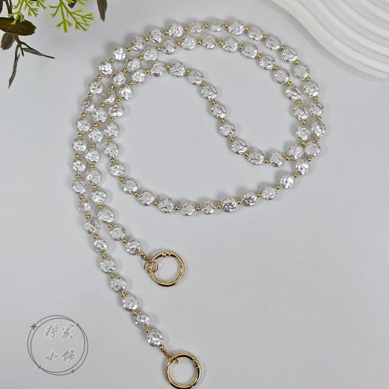 110см Цепочка для мобильного телефона из бусин Шнурок для телефона с патчем