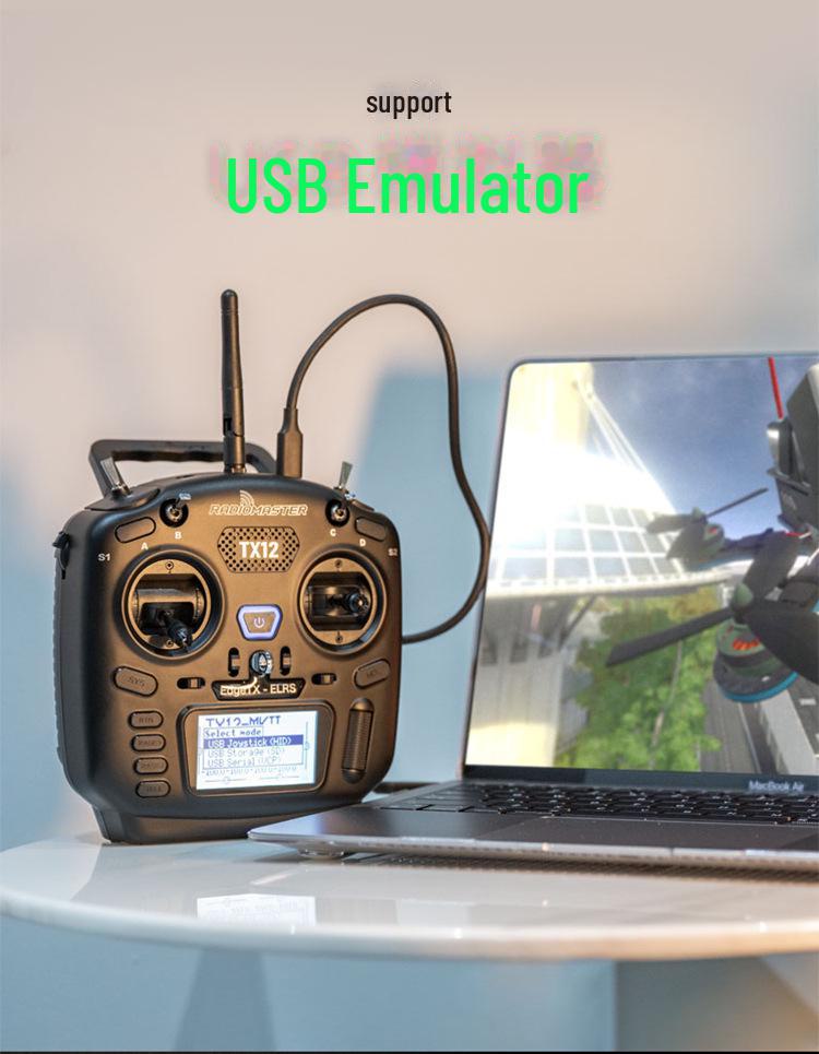 Radiomaster TX12 Холл-эффект джойстик для радиоуправляемых дронов с поддержкой FPV и EDGETX ELRS