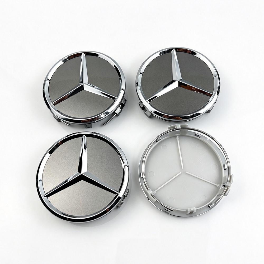 Горячие Колпаки на Ступицу Колеса Автомобиля 4 шт. 75 мм для Mercedes Benz Amg logo B/C/E/S Класса A Класса C200L GLC GLK CLA W166 W163 W221