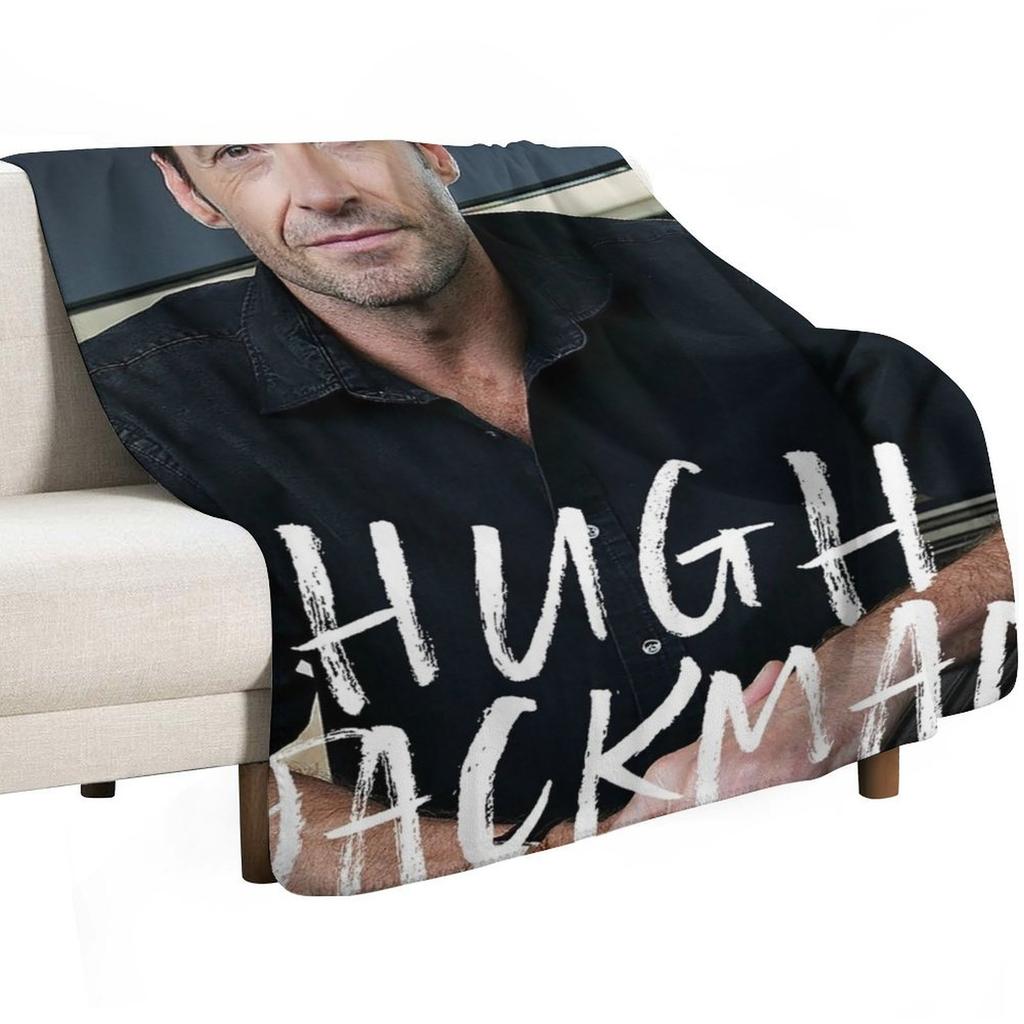 Плед-покрывало Threean Show Hugh The Man The Music The World Tour из искусственного меха, мягкий и теплый, для кровати