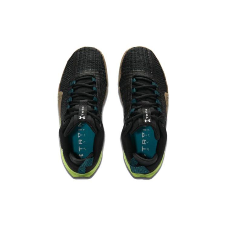 Under Armour Мужские кроссовки TriBase Reign 6 Black Circuit Teal Gum белые 3027341-002
