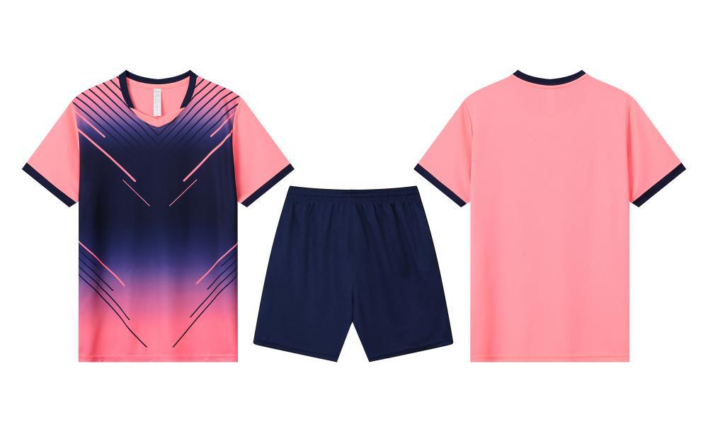 Soccer Uniform Sets, Men'S And Women'S School Games, Performance Uniforms, Competition Training Uniforms, Quick-Drying Fabric Jerseys