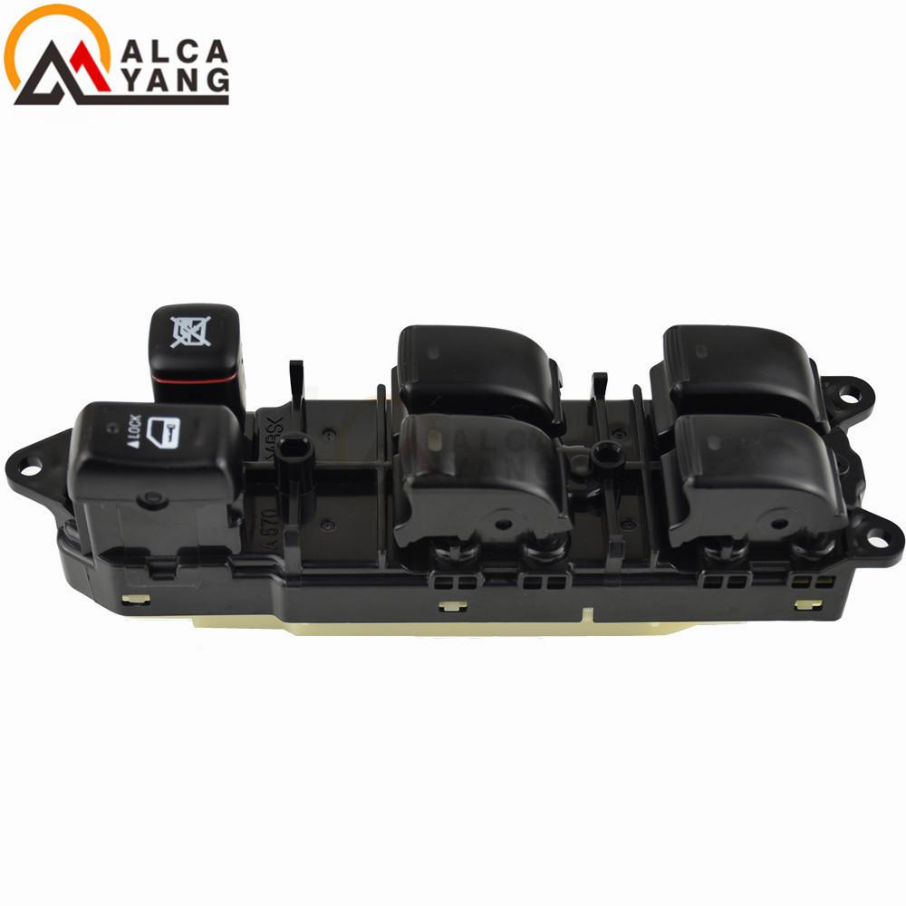 Car Styling LHD Electric Window Switch 84040-60052 84040-60051 For Toyota Land Cruiser Prado 2002-2010 Glass Lifter Switch