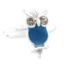 [R8362] - Children's Ring 'Le Monde De Coralie' Blue (owl) - 15x8mm