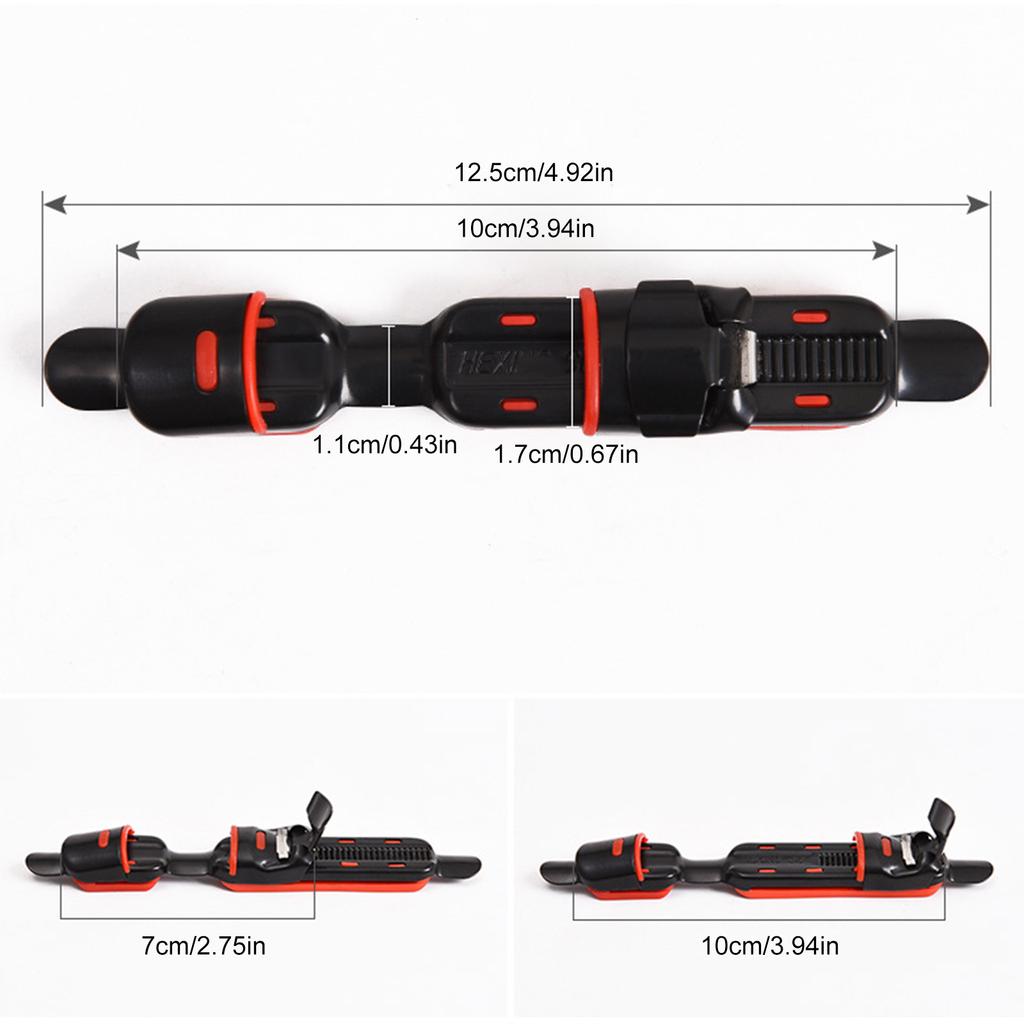 4 шт. регулируемое сиденье для рыболовной катушки, пластина с защелкой, зажим для удочки, установленное колесо, катушка, резиновая подушка, инструмент, простота использования