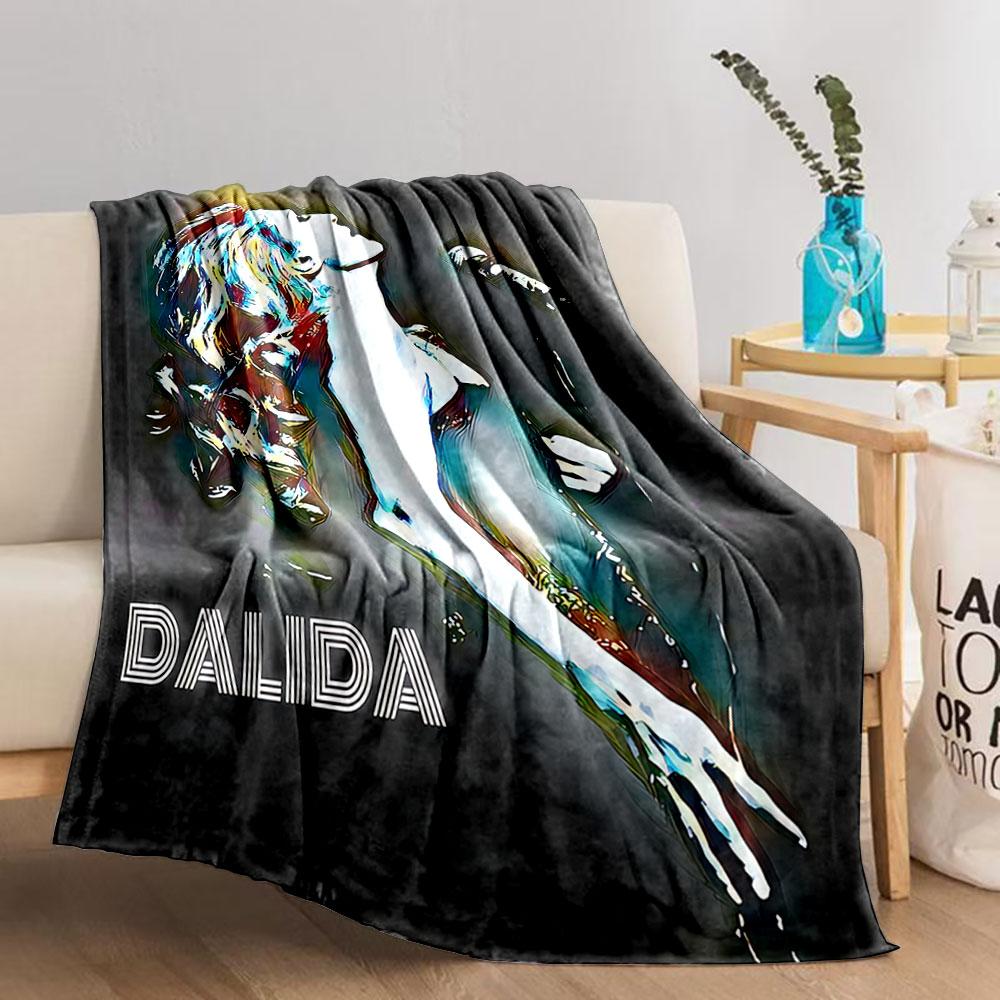 Colorful Singer Art Blanket for all seasons blanket lunch break throw gift