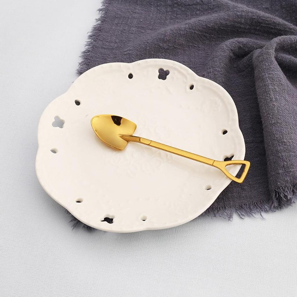 Многоразовый набор столовых приборов из нержавеющей стали, вилочная ложка для пикника-барбекю