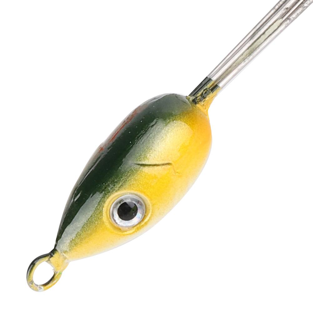 5 Arms Alabama Umbrella Jig Head Fishing Rig Bait Fishing Lures With Snap Swivels(3#)