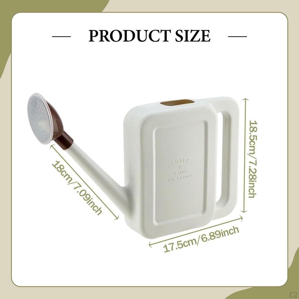 1 л Садовая лейка Лейка для цветов Маленькая Современная Съемная насадка-дождеватель Для