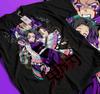Футболка Синобу Кочо Клинок Рассекающий Демонов Kimetsu No Yaiba Дизайн Аниме Футболка Все Размеры