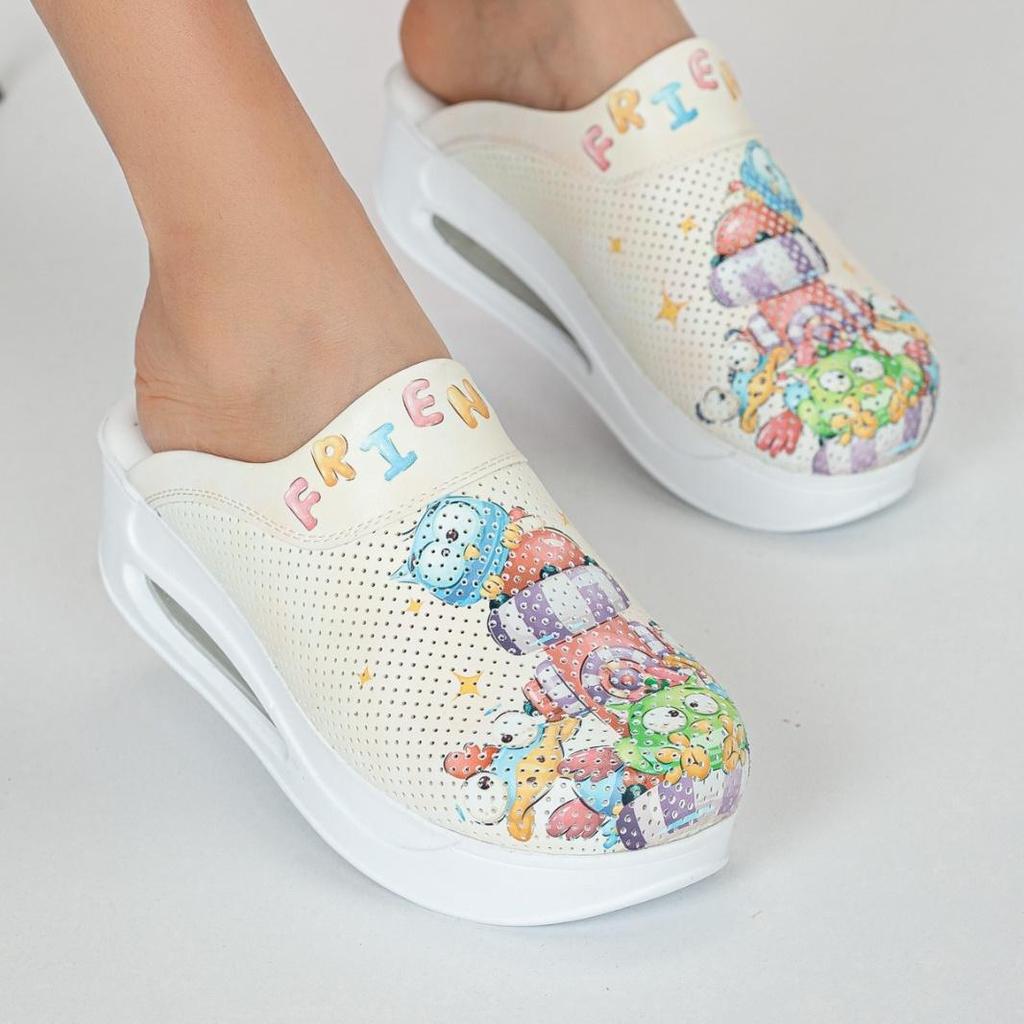 Ортопедические женские медицинские сабо — противоскользящие, удобные