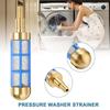 Brass and Stainless Steel High Pressure Washer Hose Compact Pickup Filter Water Suction Strainer