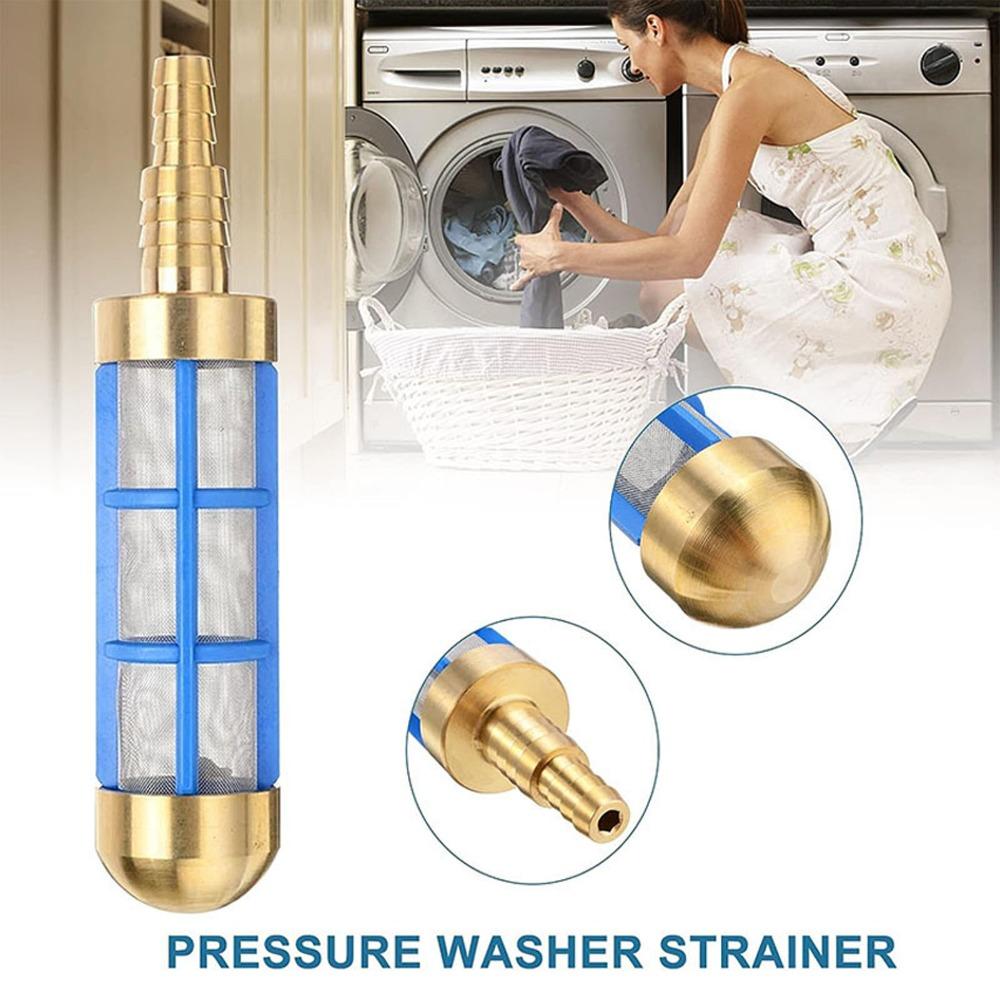 Brass and Stainless Steel High Pressure Washer Hose Compact Pickup Filter Water Suction Strainer