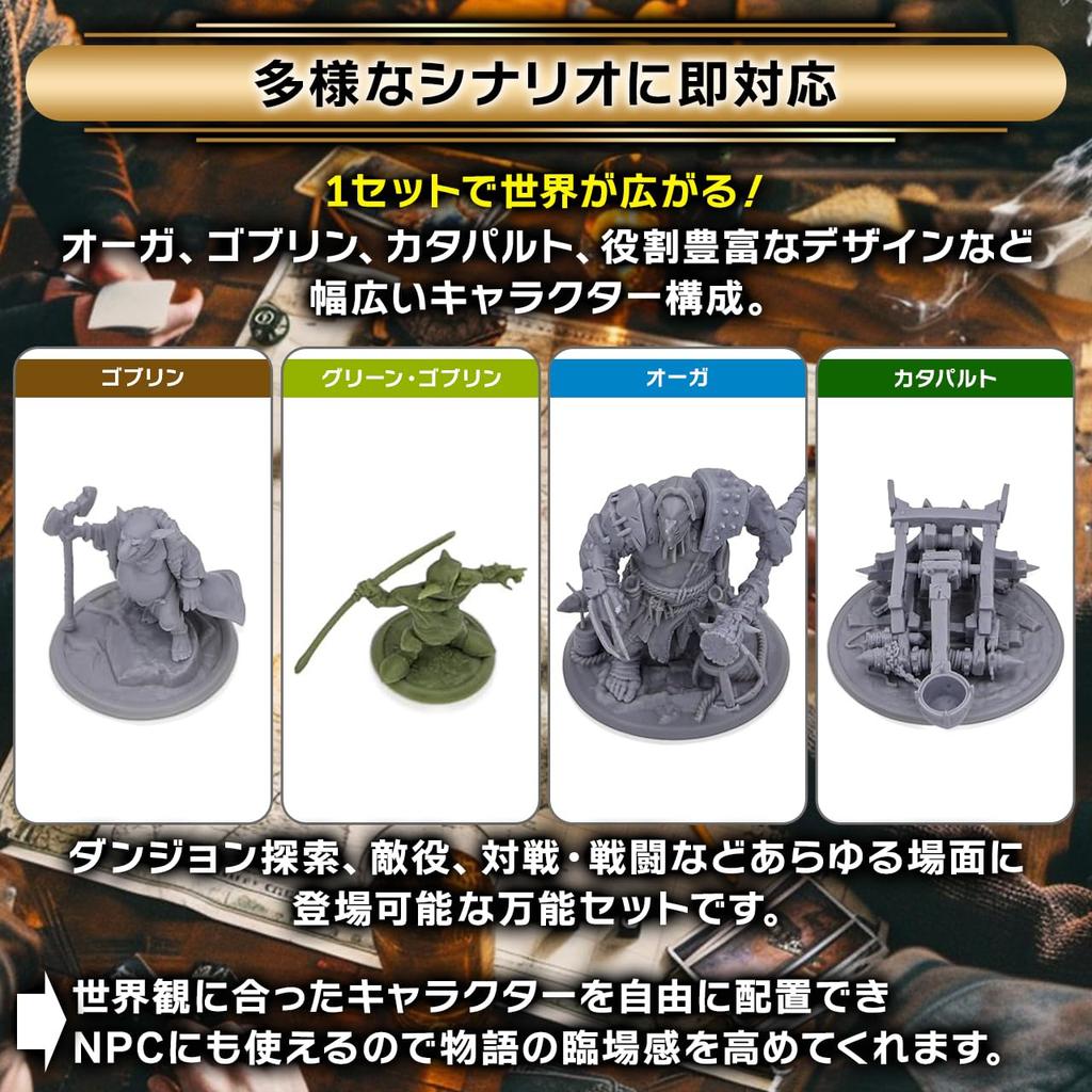 Path Gaming Миниатюра Орда Гоблинов 46 Неокрашенная 28мм Настольная Gob46 Набор, Фигурки, Масштаб, Совместимость с Ролевыми Играми/D&D,