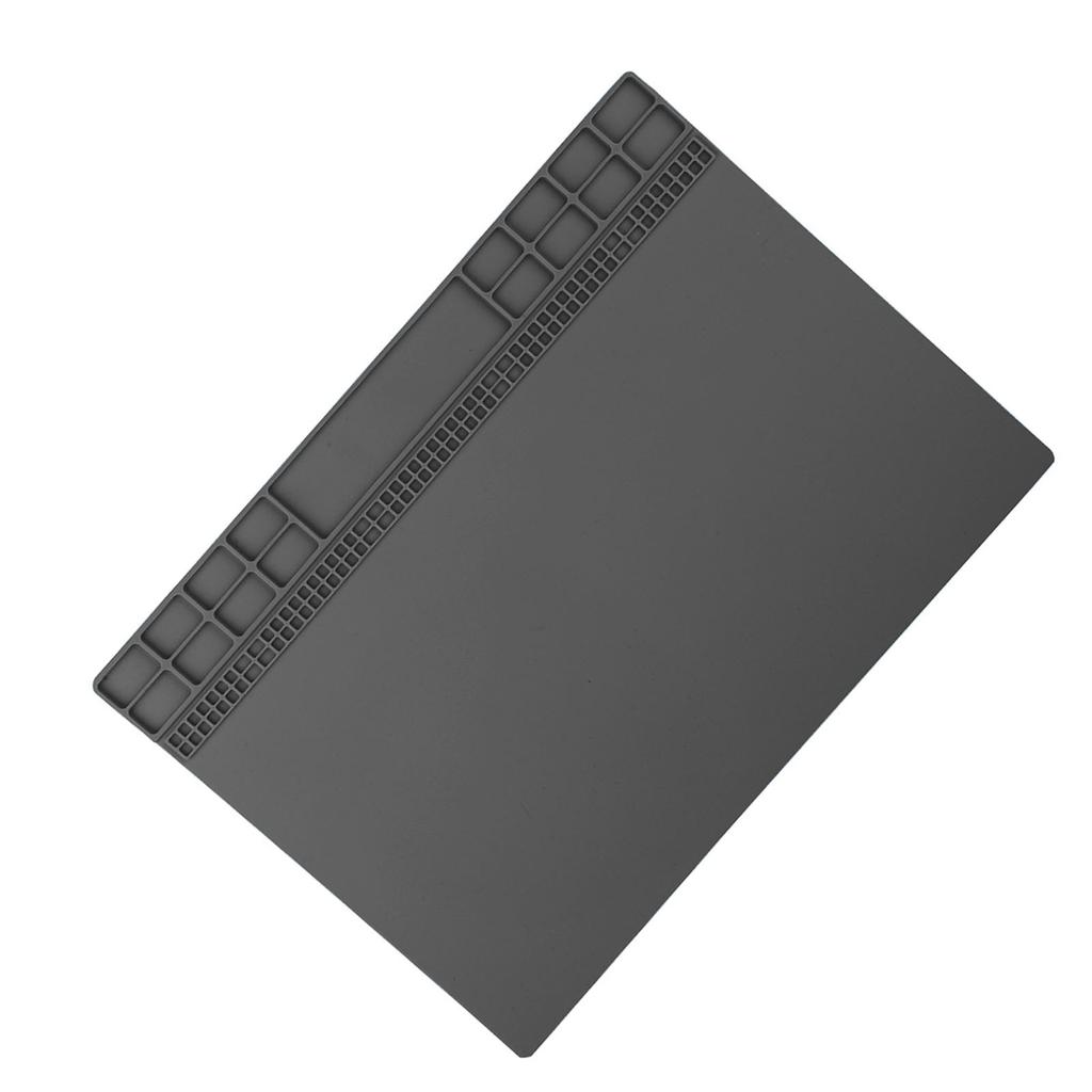 Heat Resistant Phone Computer Maintenance Platform Heat Insulation Pad Mat Gray