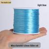 500-метровый рулон эластичной нити для DIY-бисероплетения и поделок