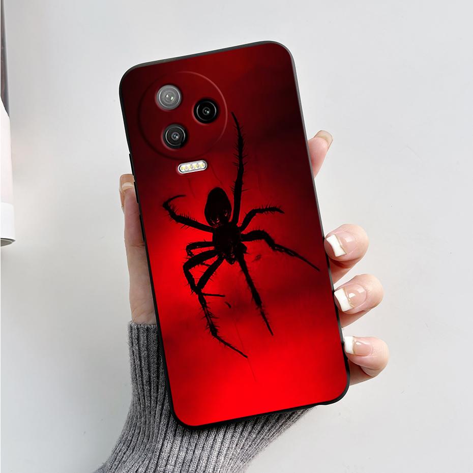 Для Infinix Note 12 Pro 4G Защита Личность Красивые Расписные Чехлы Для Infinix Note 12 4G 2023 Ударопрочный Черный Чехол