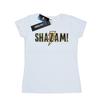 DC Comics Womens/Ladies Shazam Text Logo Cotton T-Shirt