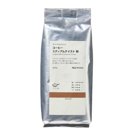 Кофе Muji Original Blend средней обжарки, молотый, 200 г