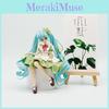 Miku Pvc Hatsune Model Ornament With Four Leaf Clover Style For Gift Fans
