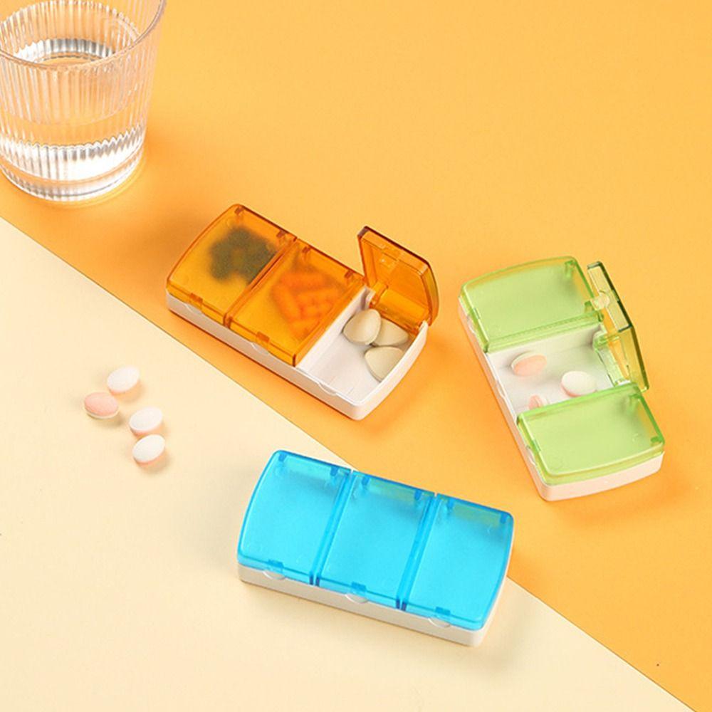 Портативный герметичный контейнер для хранения таблеток в медицинском учреждении, пластиковый футляр для лекарств