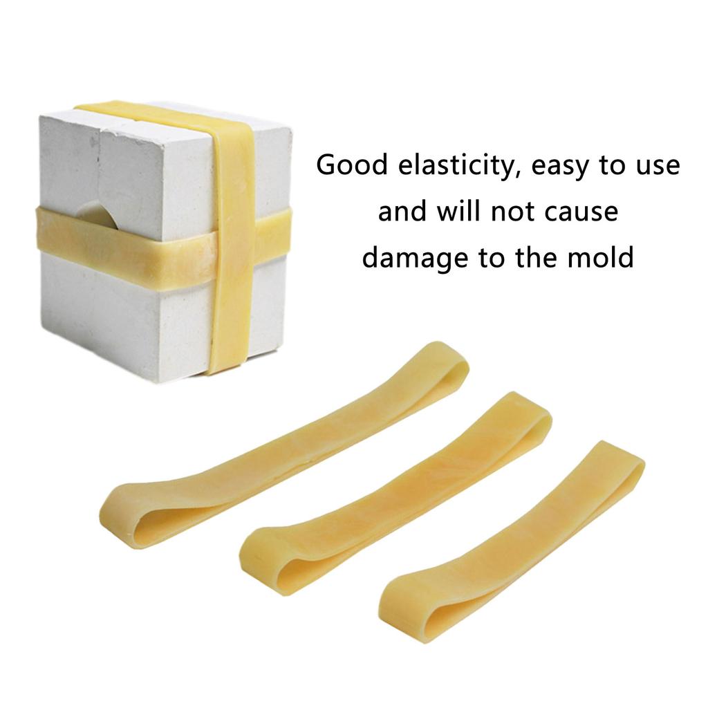 2 шт. резиновые ремни, эластичные ремни для гончарных изделий, ремни для связывания, резинки для гипсовых форм, эластичные фиксированные ремни для поделок