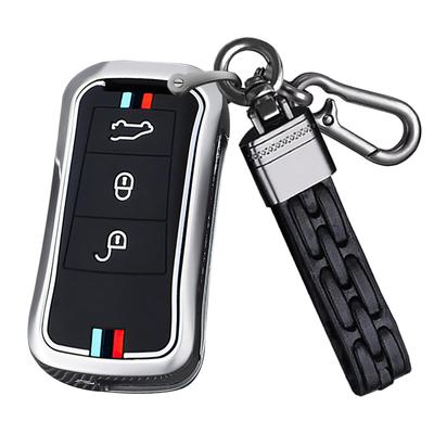 Специальный чехол для ключа Porsche, Обложка для ключа, Держатель для ключа, Совместим с Porsche Cayenne, 1-го поколения,