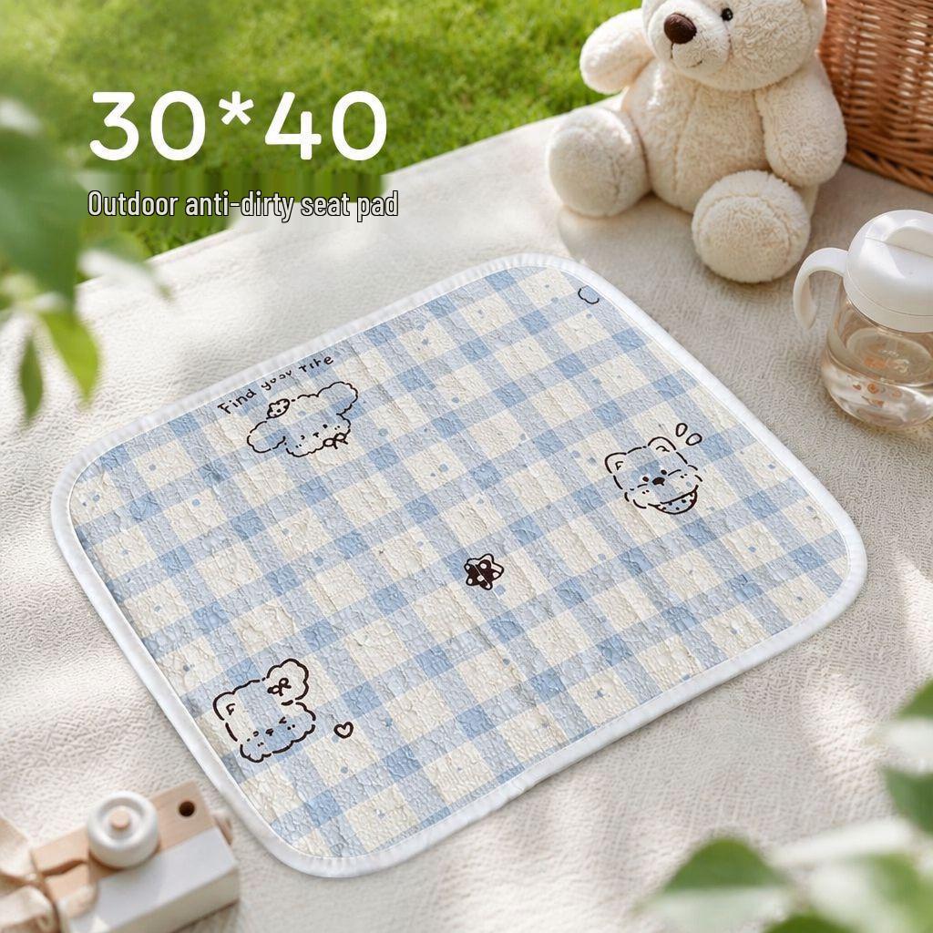Portable Anti-Dirt Seat Cushion for Travel: High-Speed Rail, Airplane, Bus, Train, Subway