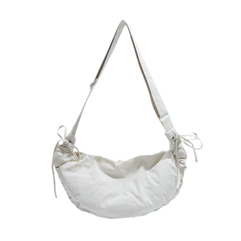 2025 New Fashion Pleated Dumpling Bag: Versatile, Casual Large Capacity Shoulder & Crossbody Bag