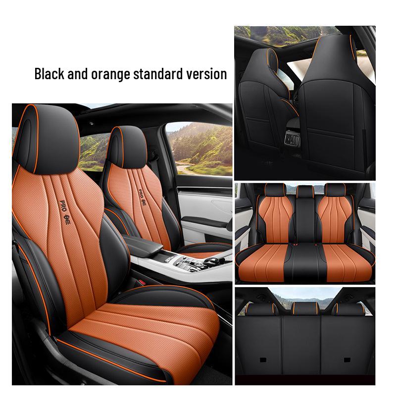 BYD Song PRO All-Season Leather Car Seat Cushion Set - Full Coverage for Five-Seat Models
