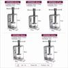 Sliding RodType Square Clamp 304 Stainless Steel Fixed Holder Clip C-clamp  Hardware Fasteners