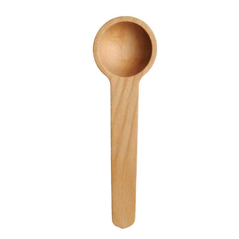 Mini Small Wooden Spoon Children's Milk Powder Measuring Spoon Honey Wooden Spoon Wooden Scoop Kitchen Accessories