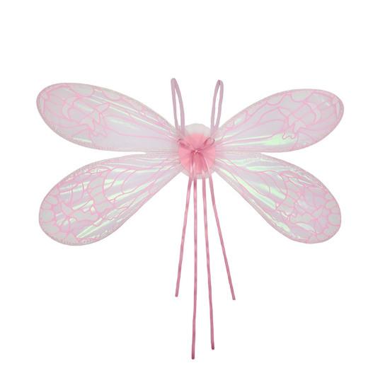 Крылья феи, легкий градиент, крылья ангела, эльфа, костюм, реквизит, женское платье с крыльями стрекозы, аксессуары для косплея, танцевальных вечеринок