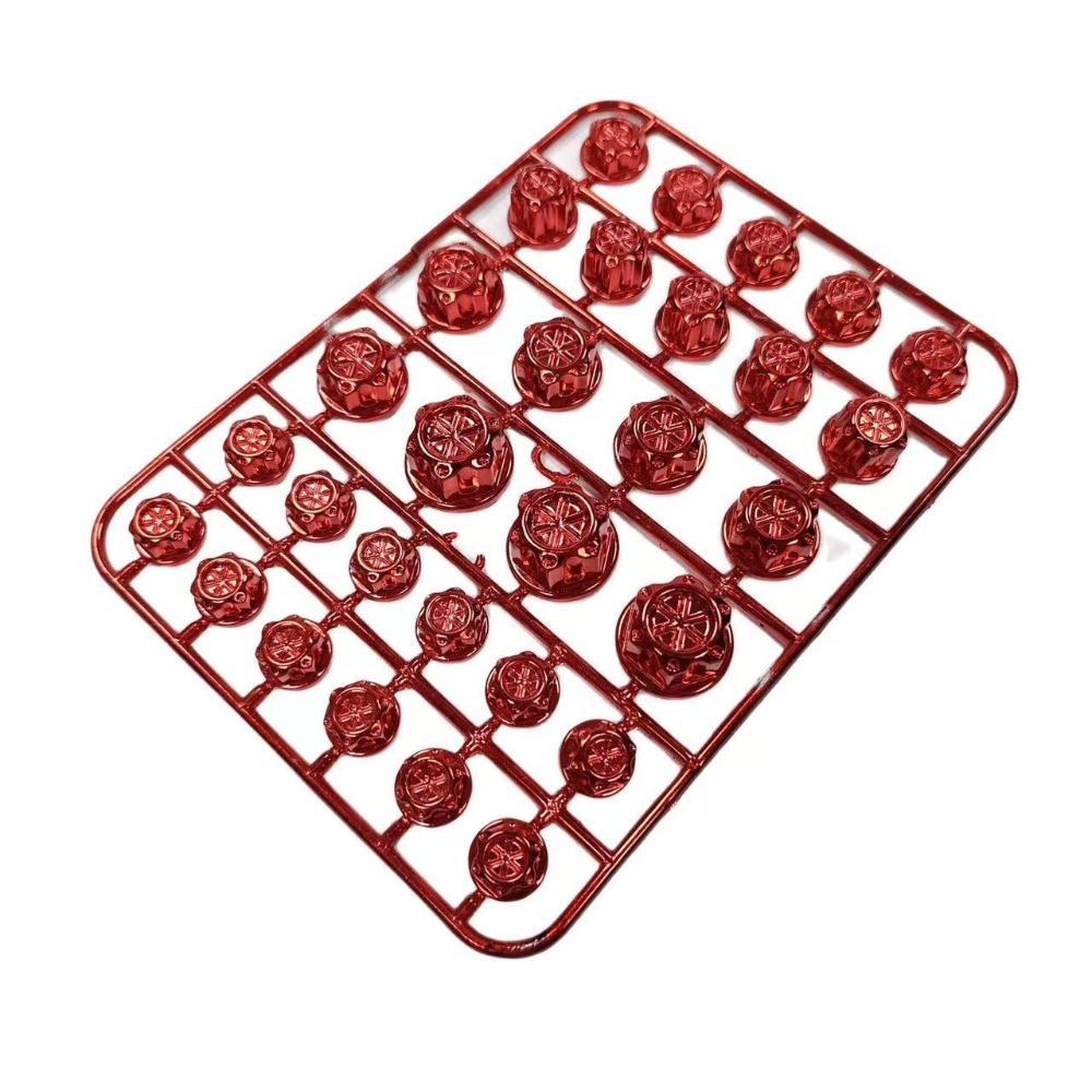 30PCS/Set Plating Motorcycle Head Screw Cover Motorcycle Screw Cap  Modification Accessories