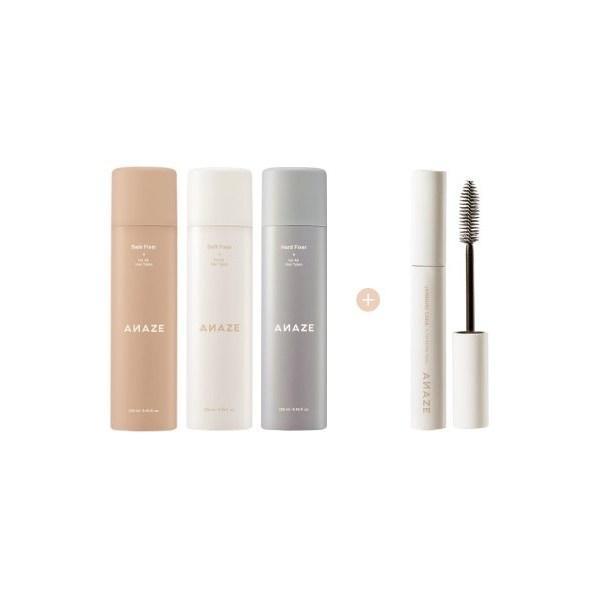 ANAZE Набор из тонкого воротника для волос x фиксатора, базовый фиксатор, 1 шт.