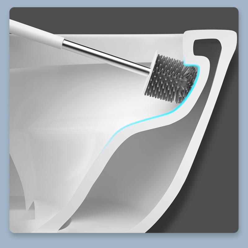 Туалетная щетка настенная 2 шт. Инструменты для уборки Clean Brush Home Аксессуары для ванной комнаты Наборы держателей для туалетной щетки