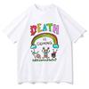 Death Is Coming T Shirt Funny Men/women Clothing Harajuku Vintage Unisex 100% Cotton Graphic T Shirts Classic Women Clothes