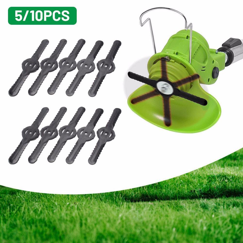 Durable 5/10pcs Blades Grass Trimmer Replacement Tools