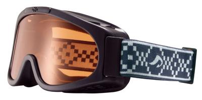 Детские очки для сноуборда Axe BK Черно-оранжевые AX220-ST,