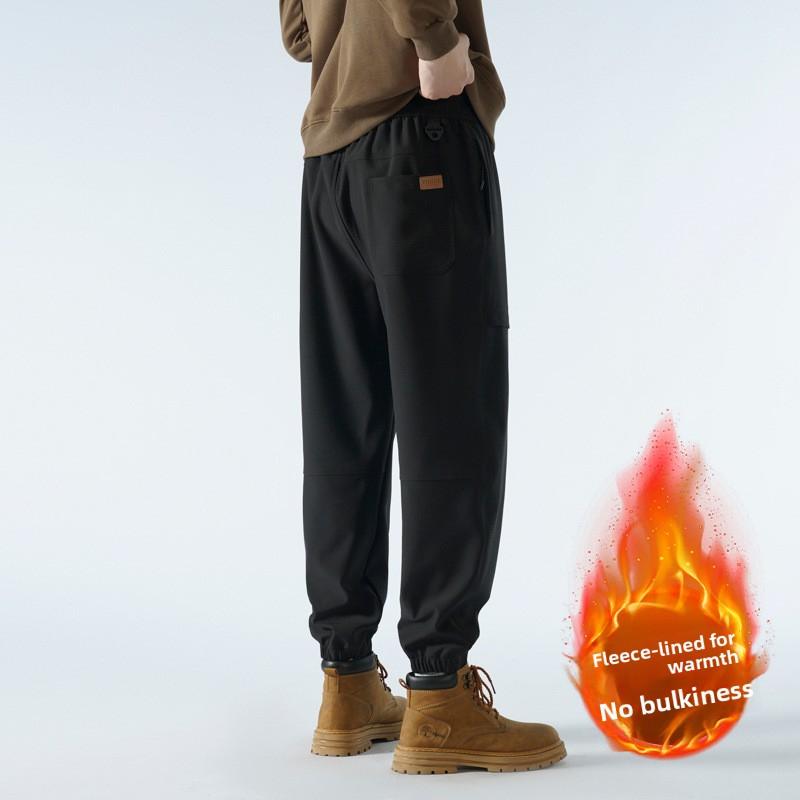 Американский стиль Ветрозащитные Водонепроницаемые Зимние Уличные Походные Брюки для Мужчин и Женщин, Брюки Карго с Флисовой Подкладкой и Утеплителем