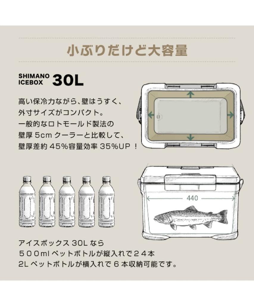 SHIMANO Ice Box 30L ST Песочно-бежевый