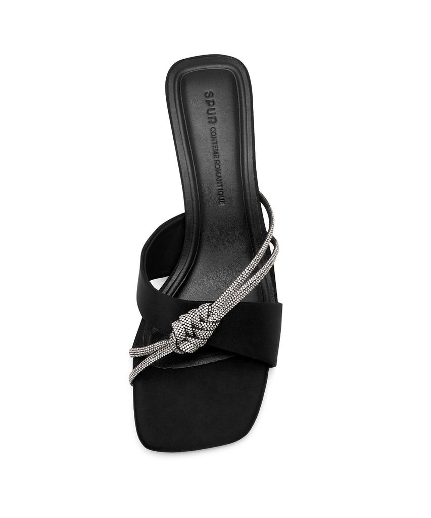 Шлепанцы Spur Cleo с кристаллами 6,2 см -Ws9036 (2Цвет)