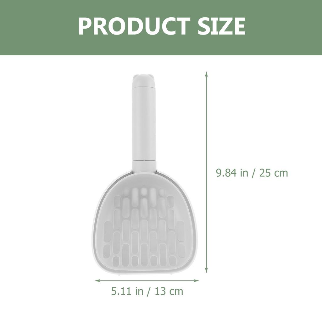 Multi-Function Cat Litter Scoop Large Capacity Comfortable Handle Efficient Sand Leakage Pet Cleaning Shovel Portable Household